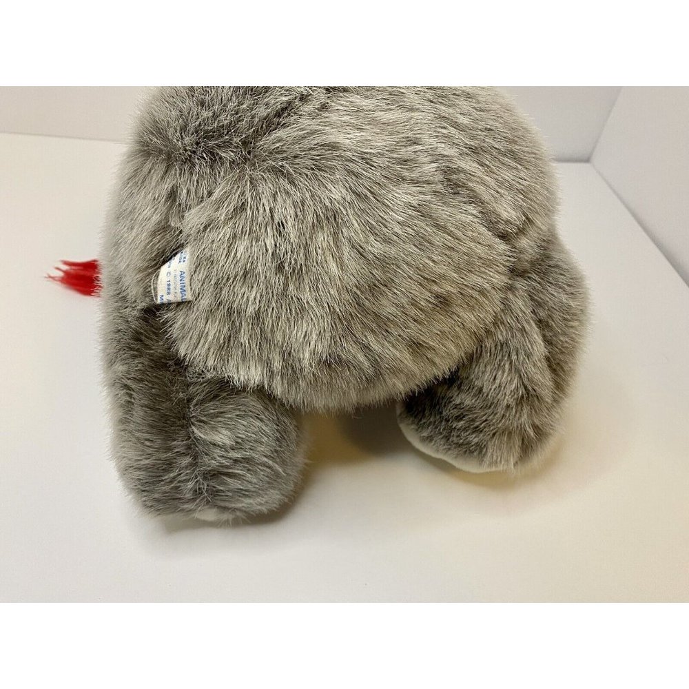 Animal Toys Brand 1988 Koala 14” Plush Stuffed‎  Holiday Christmas Scarf Vintage - Picture 8 of 11